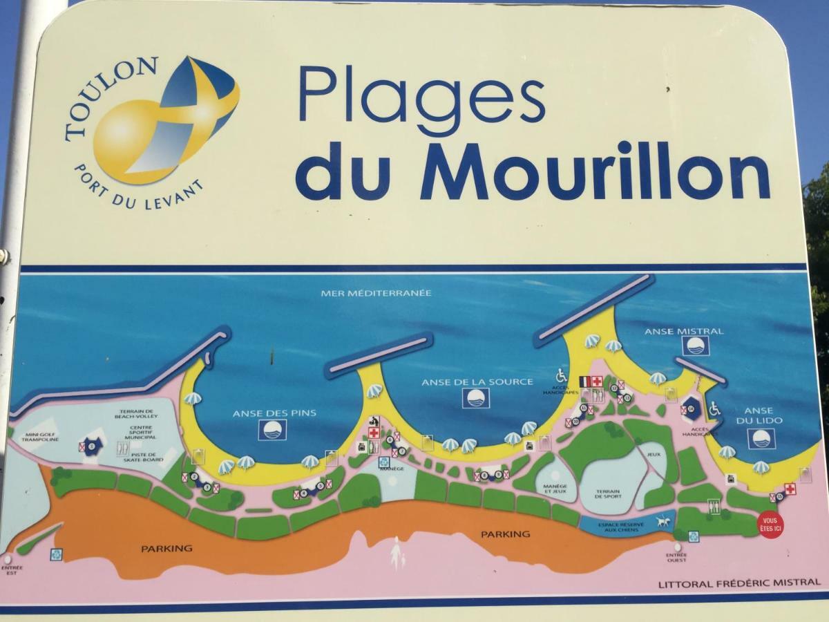 Le Suffren, Ventile ,Wifi, A 100 M De La Plage Toulon Ngoại thất bức ảnh